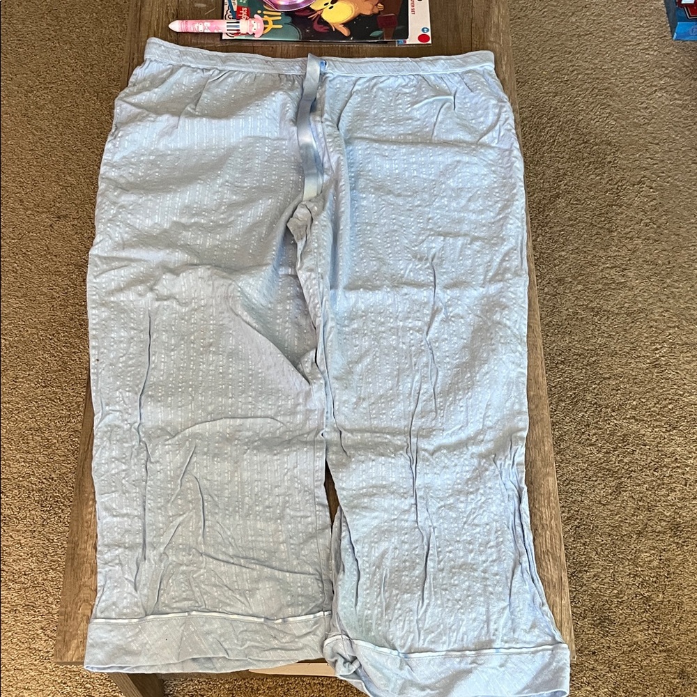 2/$10 Secret Treasures Sky Blue Lounge Pants - Picture 3 of 6